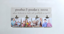Load image into Gallery viewer, Grandchildren Photo Frame, Grandparents Gift, Grandparent Picture Frame, Personalized Frame, Custom Gift
