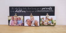 Load image into Gallery viewer, Grandparents Gift, Photo Frame For Grandparents
