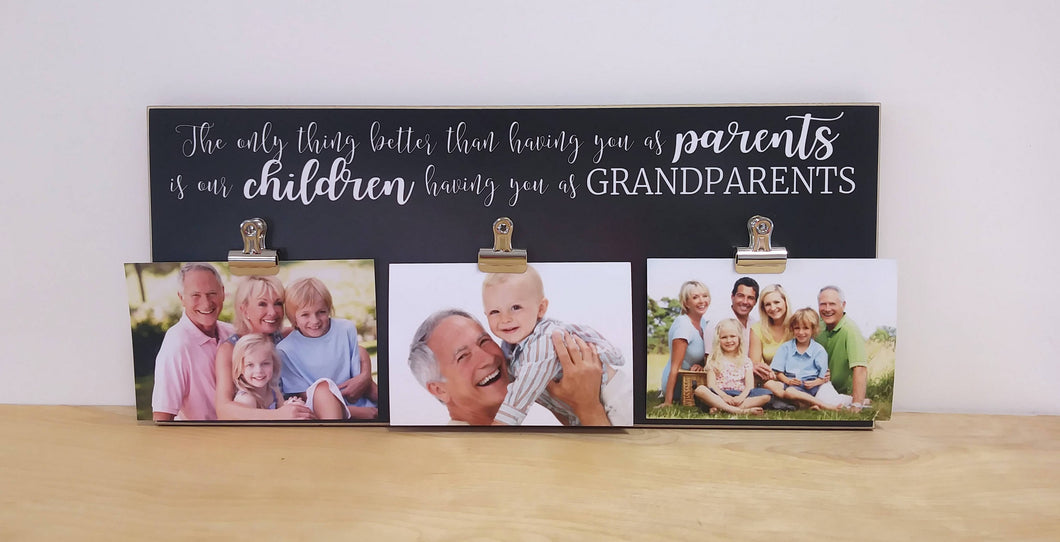Grandparents Gift, Photo Frame For Grandparents