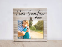 Load image into Gallery viewer, Custom Picture Frame &quot;We Love Grandma&quot;, Christmas  / Birthday Gift For Grandma, Personalized Photo Frame for Nana, Mimi, GiGi, Granny
