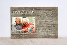 Load image into Gallery viewer, Grandpa Photo Frame With Poem, Personalized Gift For Grandpa, Papa, Christmas  Gift, Picture Frame for Grandpa, Papa Birthday Gift
