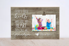 Load image into Gallery viewer, There&#39;s These Kids Who Stole My Heart, Personalized Valentines Gift, Custom Photo Frame, Daddy Birthday Gift From Kids, Personalized Gift
