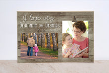 Load image into Gallery viewer, I Love My Grandma, Custom Photo Clip Frame, Personalized Gift for Grandma, Christmas Gift For Nana, Mimi, Gigi, Grandma
