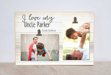 Load image into Gallery viewer, We Love Our Uncle Photo Frame, Personalized Uncle Gift, Personalized Gift for Uncle, Uncle&#39;s Birthday Gift, Valentines Day Gift Idea
