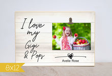 Load image into Gallery viewer, Personalized Picture Frame, I Love My Uncle __, Valentines Day Gift For Uncle From Niece or Nephew, Photo Frame For Uncle, Birthday Gift
