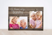 Load image into Gallery viewer, We Love Our Nana, Custom Picture Frame, Personalized Photo Frame Gift for Grandma, Christmas  Gift For Nana, Mimi, Gigi, Grandma
