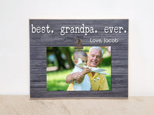 Load image into Gallery viewer, Best Mom Ever, Personalized Photo Frame Gift For Mom, Valentines Gift for Mommy, Custom Picture Frame with Photo Clip, Gift From Daughter
