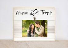 Load image into Gallery viewer, Personalized Anniversary Gift for Girlfriend, Christmas Day Gift for Boyfriend, Custom Picture Frame, Photo Clip Frame Gift For Her
