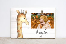Load image into Gallery viewer, Safari Birthday Party Decoration, Jungle Birthday Party Sign, Safari Photo Frame, 1st Birthday Party, Personalized Jungle Birthday Party S05
