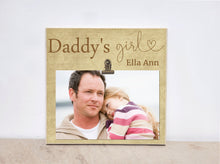Load image into Gallery viewer, Picture Frame Dad Gift  {Daddy&#39;s Girl}  Custom Photo Frame, Personalized Gift For Dad, Valentines Day Gift Idea, Gift For Dad&#39;s Birthday
