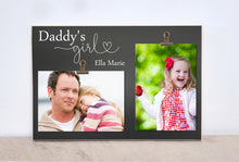 Load image into Gallery viewer, Daddy&#39;s Girl Personalized Photo Clip Frame Valentines Day Gift
