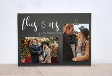 Load image into Gallery viewer, THIS IS US, Family Photo Frame Gift For Family, Housewarming Gift, Blended Family Gift, Personalized Photo Frame, Custom Picture Frame
