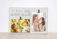 Load image into Gallery viewer, Personalized Auntie Photo Frame, Valentines Gift For Auntie, Custom Picture Frame Aunt Gift, Aunt Picture Frame, Auntie Gift, Gift For Aunt
