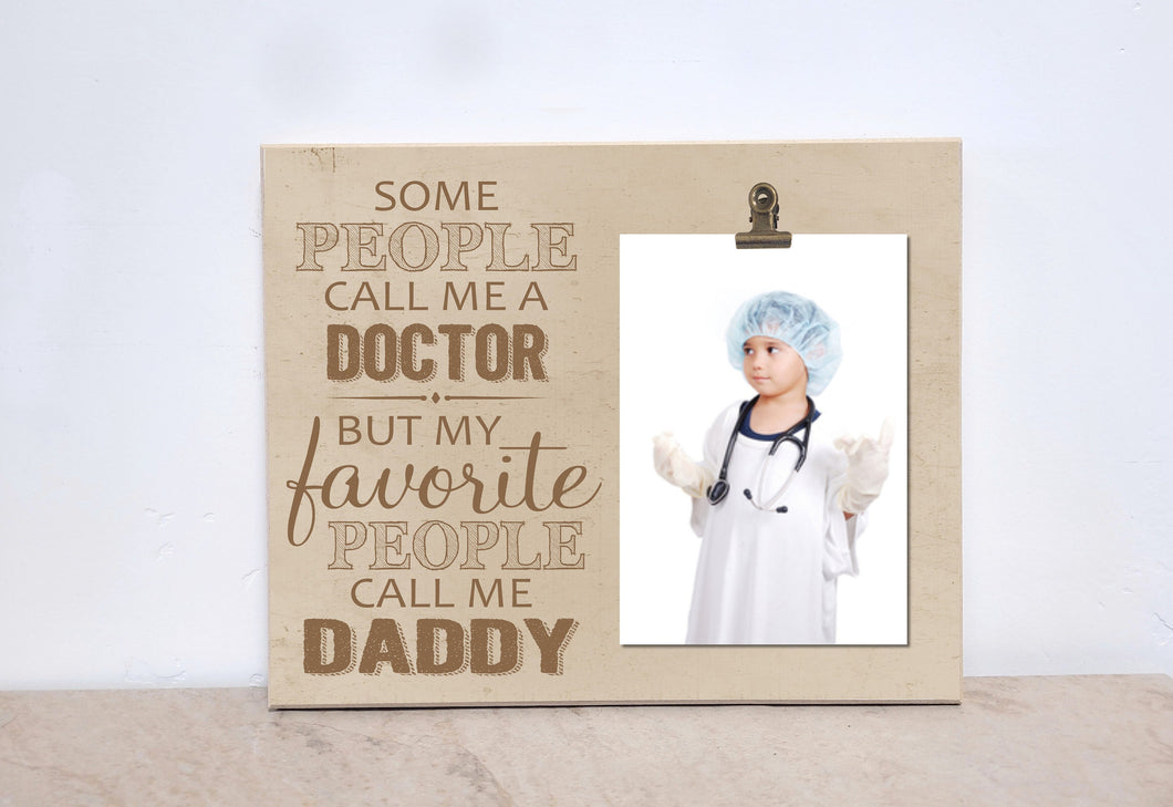 Gift For Doctor Picture Frame,  {My Favorite People...}  Personalized Photo Frame Gift For Dad, Valentines Day Gift Idea, Custom Frame