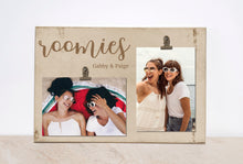 Load image into Gallery viewer, Roomies Photo Frame Friendship Gift, Personalized Picture Frame, Roomies Gift, College Dorm Room Decor, Best Friend Valentine Gift Idea,8x12
