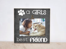 Load image into Gallery viewer, Pet Picture Frame -- A Boy&#39;s Best Friend -- 8x8 Dog Frame, Dog Lover Gift, Gifts for Boys
