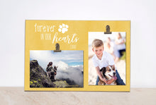 Load image into Gallery viewer, Pet Picture Frame - Furever in my Heart - Dog Frame, Pet Loss Frame; Dog Lover&#39;s Gift, Gift for Pets, Pet Sympathy Gift
