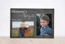 Load image into Gallery viewer, Mommy&#39;s Boys Personalized Photo Clip Frame Valentines Day Gift
