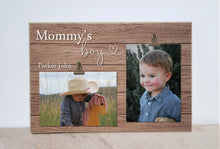 Load image into Gallery viewer, Photo Frame For Mom {Mommy&#39;s Boys}  Personalized Picture Frame Valentines Day Gift Idea, Personalized Gift For Mom&#39;s Birthday, Gift For Her
