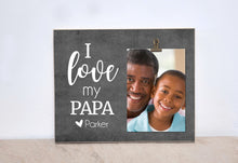 Load image into Gallery viewer, Personalized Photo Frame, Valentines Day Gift For Mom { I Love My Mommy } Custom Picture Frame, Gift For Mom&#39;s Birthday, Wooden Frame
