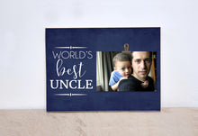 Load image into Gallery viewer, Personalized Picture Frame : WORLD&#39;S BEST Grandpa! Christmas  Gift for Grandpa, Custom Photo Clip Frame; Grandpa Gift, Papa Gift
