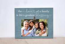 Load image into Gallery viewer, Family Picture Frame, Family Gift Frame, Personalized Photo Frame, Custom Picture Frame For Family, Family Photo Gift, Christmas Gift
