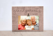 Load image into Gallery viewer, Custom Photo Frame, Personalized Grandparent Gift For Christmas {Grandparents est ... }  Personalized Picture Frame, Grandchildren
