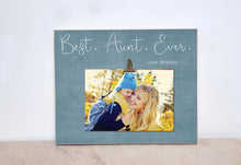 Load image into Gallery viewer, Personalized Photo Frame Gift For Mom  {Best. Mom. Ever.}  Custom Picture Frame Valentines Day Gift Idea, Birthday Gift For Mom, Mom Gift
