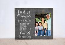 Load image into Gallery viewer, Family Picture Frame, Family Gift Frame, Moving Away Gift, Housewarming Gift, Going Away Gift, Christmas Gift For Family, Family Photo Frame
