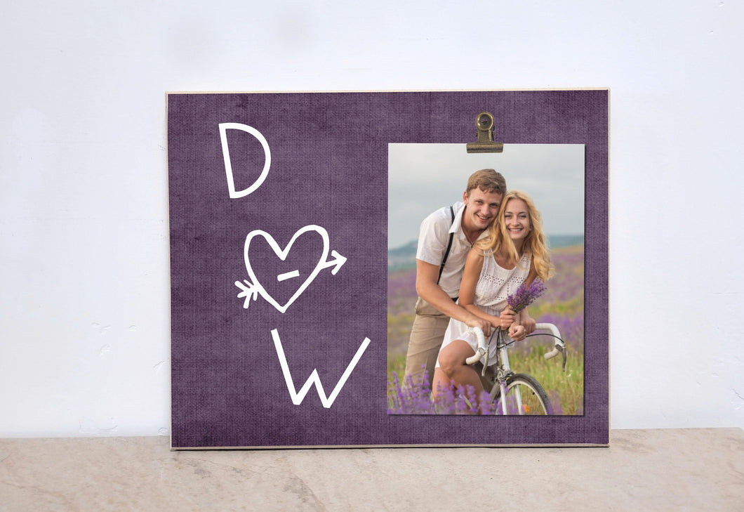Personalized Picture Frame For Christmas, 5 Year Anniversary Gift For Her, Wedding Anniversary Gift For Him, Custom Photo Frame