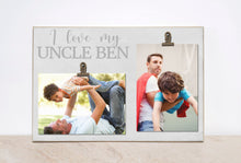 Load image into Gallery viewer, Personalized Uncle Photo Frame, Valentines Day Gift For Uncle, Custom Picture Frame, Uncle Gift, Custom Picture Frame
