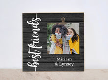 Load image into Gallery viewer, Personalized Best Friend Gift, Best Friends Photo Frame, Custom Picture Frame, Valentines Gift For Best Friend, Best Friend Gift, Friendship
