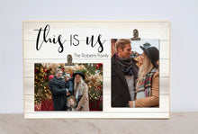 Load image into Gallery viewer, THIS IS US, Photo Frame Gift for Couple, Gift for Boyfriend, Gift for Girlfriend, Christmas Gift for Couple, Anniversary Gift
