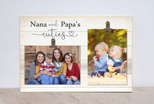 Load image into Gallery viewer, Grandparents Day Gift For Grandma and Grandpa, Personalized Grandparents Gift, Custom Picture Frame With YOUR Grandparent&#39;s Names
