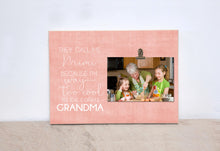 Load image into Gallery viewer, Christmas  Gift  For Grandma, Personalized Picture Frame  {I&#39;m Way Too Cool To Be Called Grandma}  Custom Photo Frame Present For Grandma
