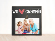 Load image into Gallery viewer, Custom Picture Frame Gift For Grandma, Gift For Nana, Gift For Mimi  {We HEART Grammie} Personalized Photo Frame Grandma Gift, Gift for Her
