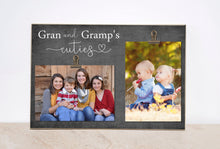 Load image into Gallery viewer, Grandma and Grandpa Photo Frame, Personalized Gift for Grandparents Day, Birthday or Christmas, Wooden Grandparents Frame, Custom Photo Gift
